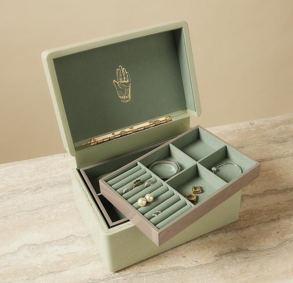 今年人気のブランド品や Trunk Mini Jewelry Trove – Blush Box 小物入れ