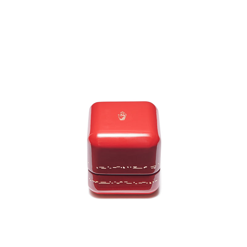 Will You Single Ring Box Royal Red