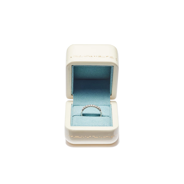 Will You Single Ring Box White