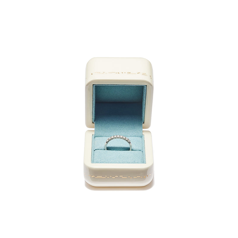 Will You Single Ring Box White