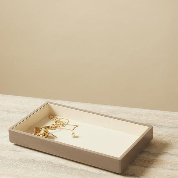 Large Jewelry Tray Taupe