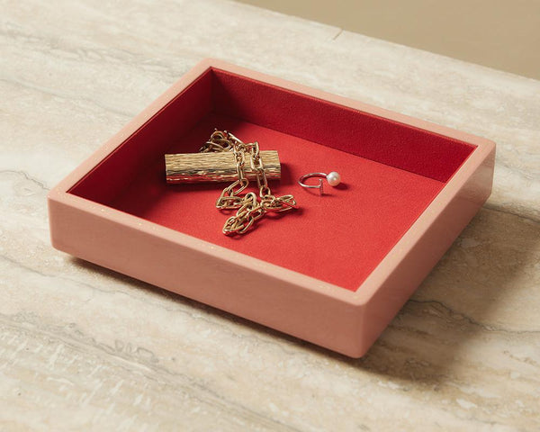 Small Jewelry Tray Blush