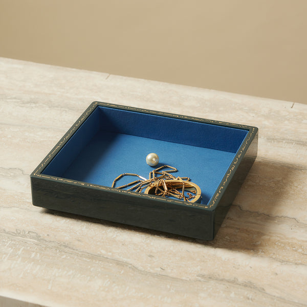 Small Jewelry Tray Midnight Navy