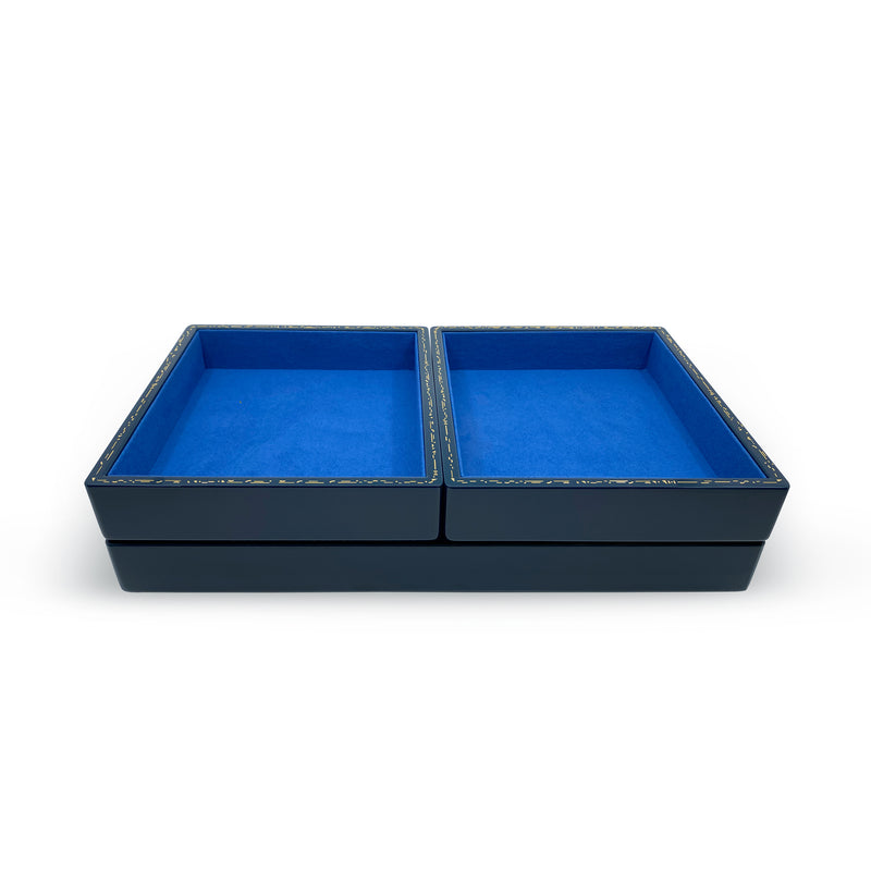 Small Jewelry Tray Midnight Navy